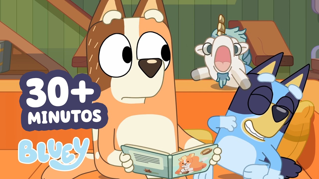 ¡Unicorse y MÁS Episodios Completos de Bluey! 📖 🦄 | Bluey - Español Canal Oficial