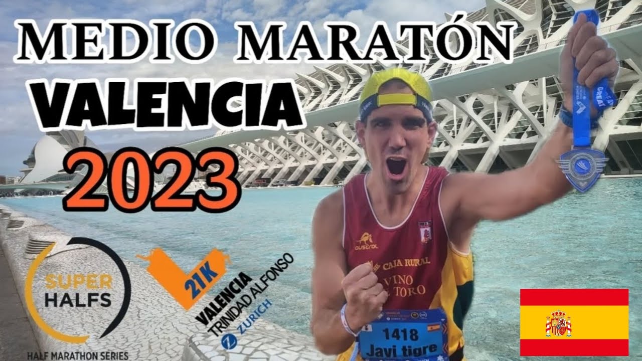 MEDIO MARATÓN VALENCIA 2023... SUPERHALF | VUELO EN VALENCIA QUEDANDO A 3 SEGUNDOS DE MI MMP