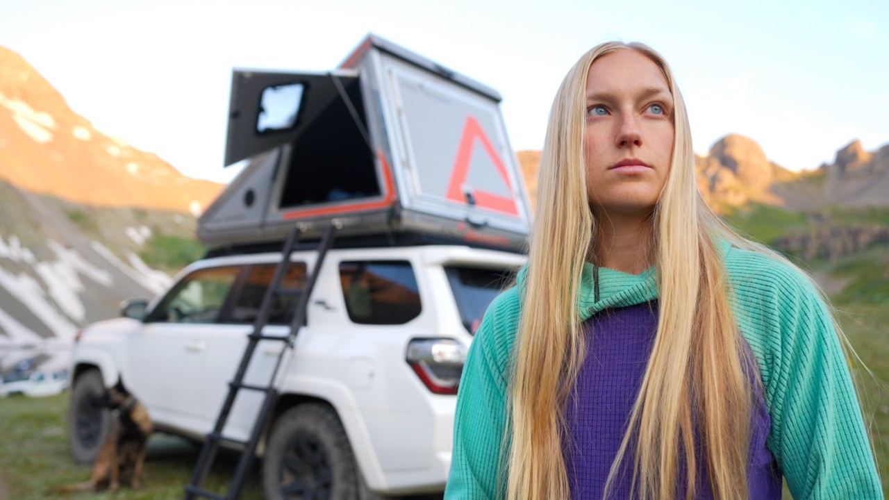 The Highest Place I've Ever Camped *sketchy drive*