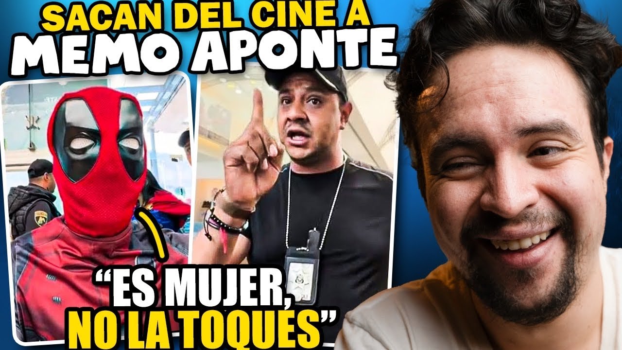 SACARON A MEMO APONTE DEL CINE