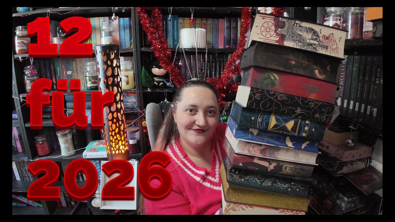 12 für 2026  / Meine Bücher stehen fest