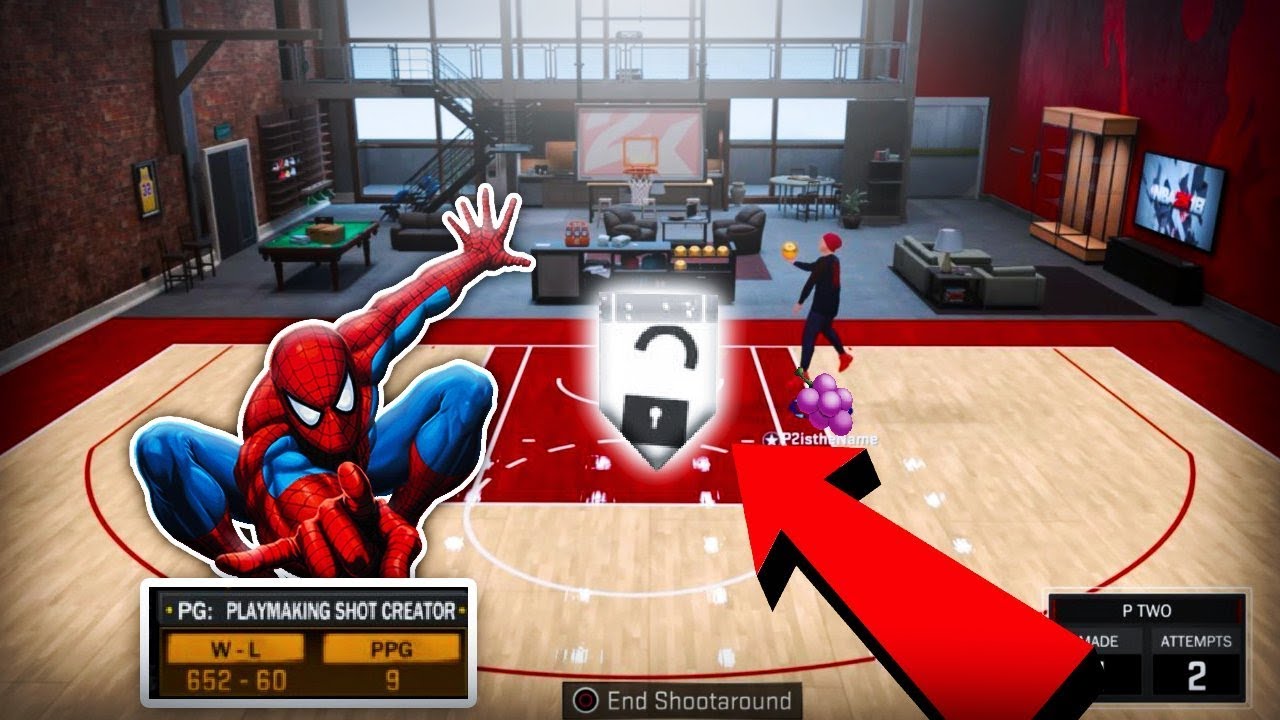 SPIDERMAN LEARNS HOW TO JELLY LAYUP AT THE PARK! 🍇 SPIDERMAN TAKESOVER MYPARK NBA 2K18!