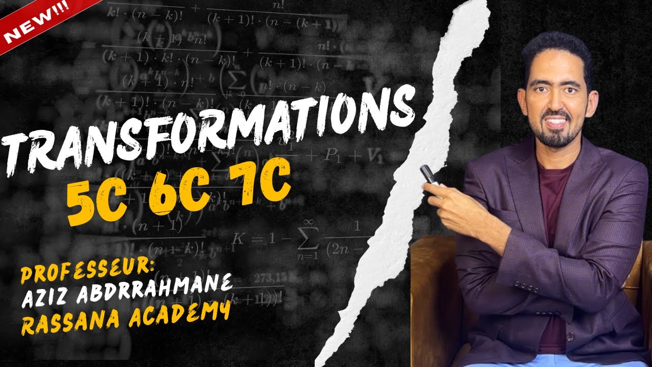 Les Transformations Géométriques (Partie 1) || Prof. Aziz Abderrahman