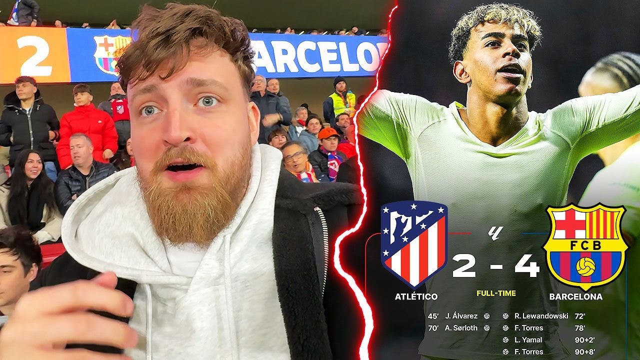 Atlético Madrid vs. FC Barcelona - Stadionvlog 😱 | COMEBACK DES JAHRES 😭 | ViscaBarca