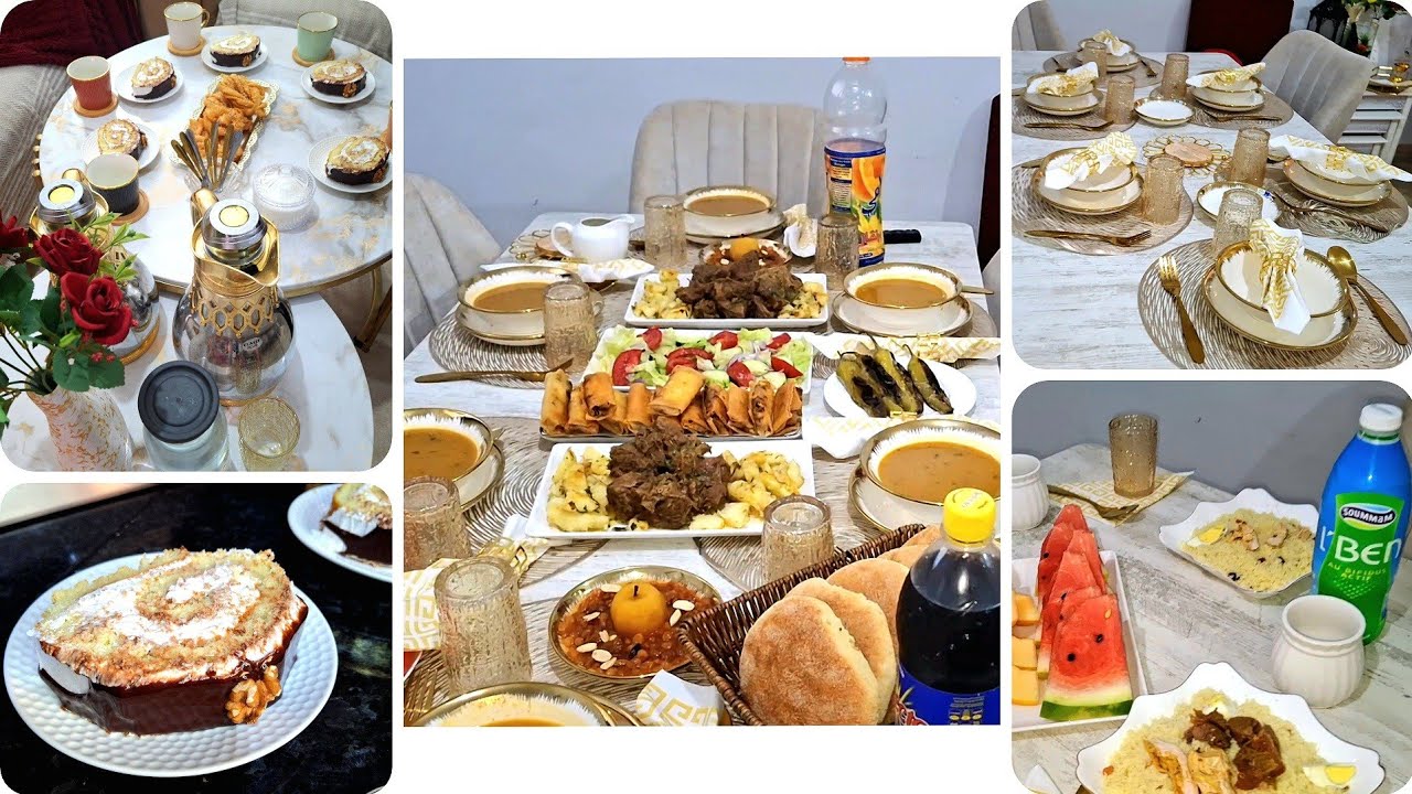 زاروني ناس عزاز على قلبي😍واش درت غذاء و عشاء/ قهوة العصر/ بسكوي رولي رائع وساهل/ طاولة ضيوف ❤