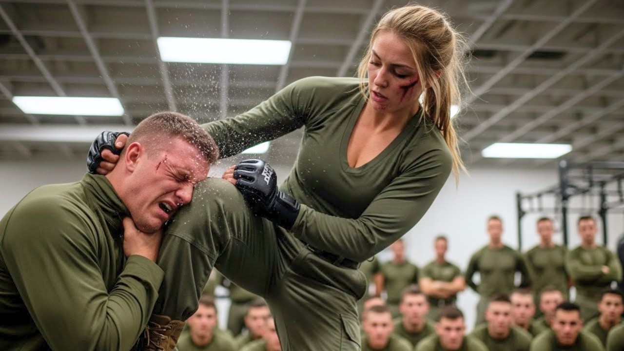 “Care to Try, Kid?” They Mock the New Girl—Unaware She Was Trained by Her Legendary Navy SEAL Father