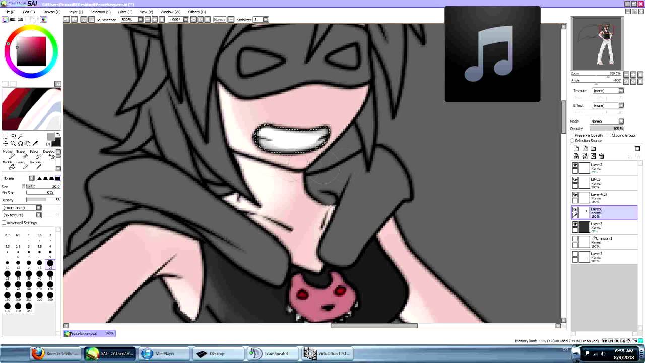 SAI | 'Peacekeeper' - RWBY fanart