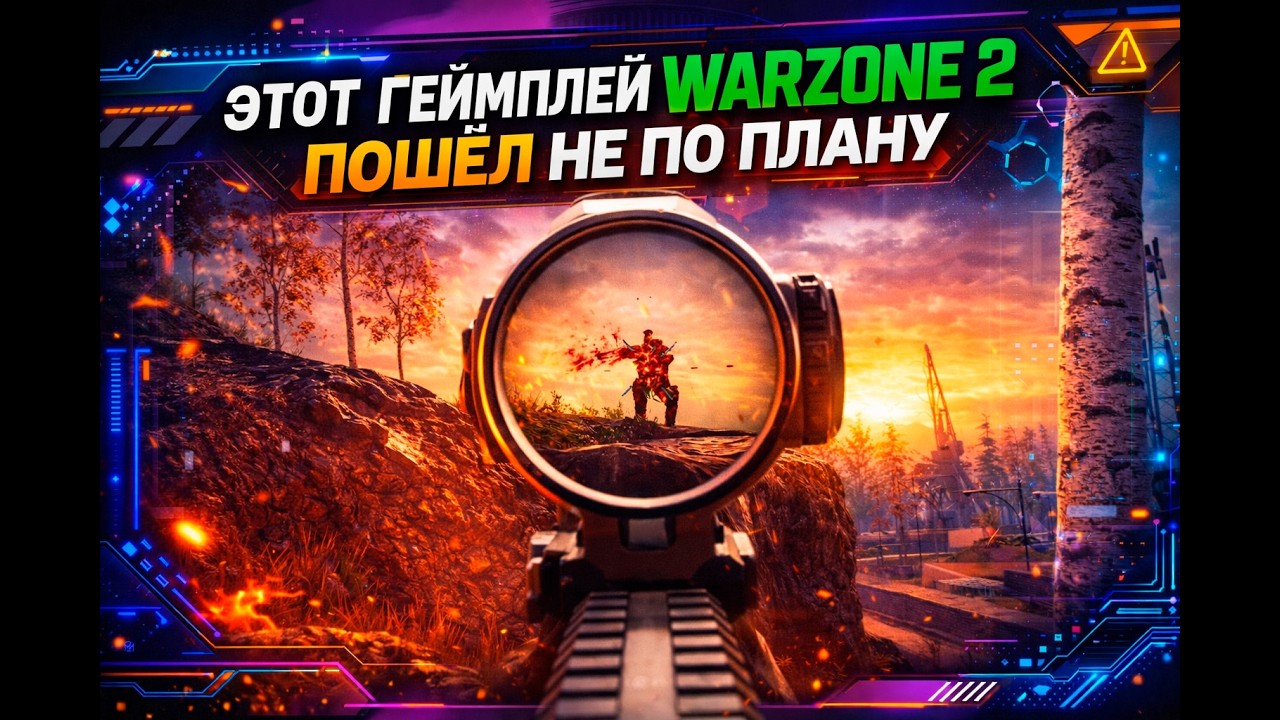 Этот геймплей Warzone 2 пошёл не по плану #warzone