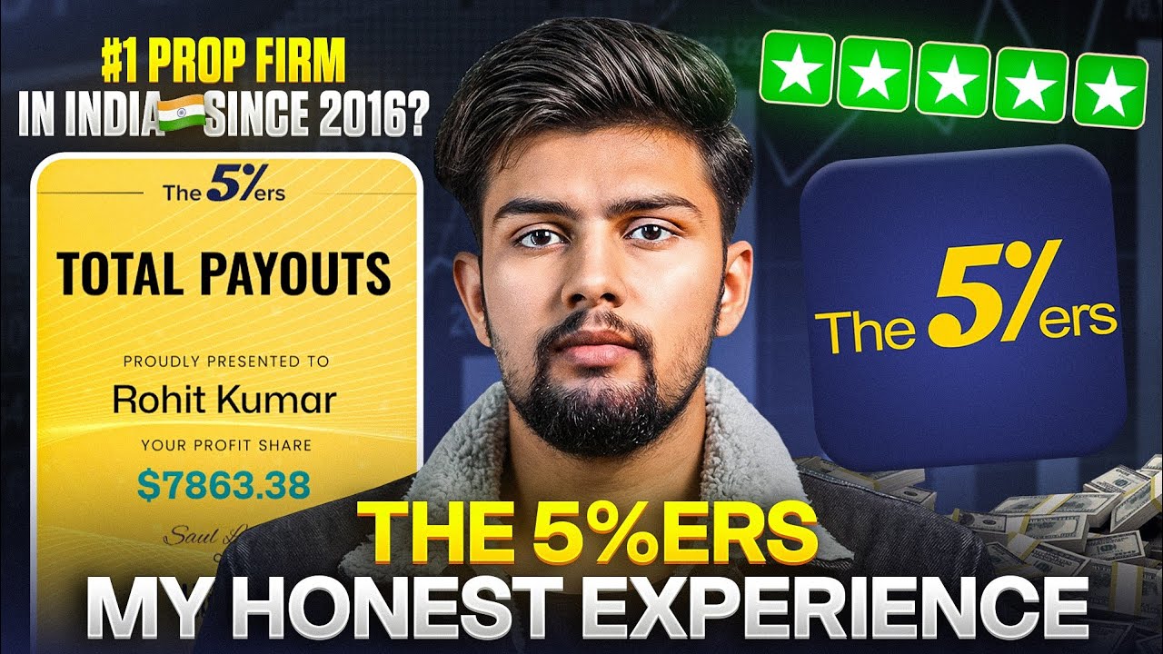 My Honest Experience With The5%ers || #1 Prop Firm in India Since 2016?