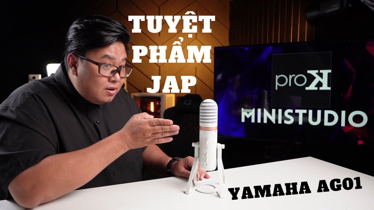 UNBOX YAMAHA AG01 | PERFECT USB MICROPHONE