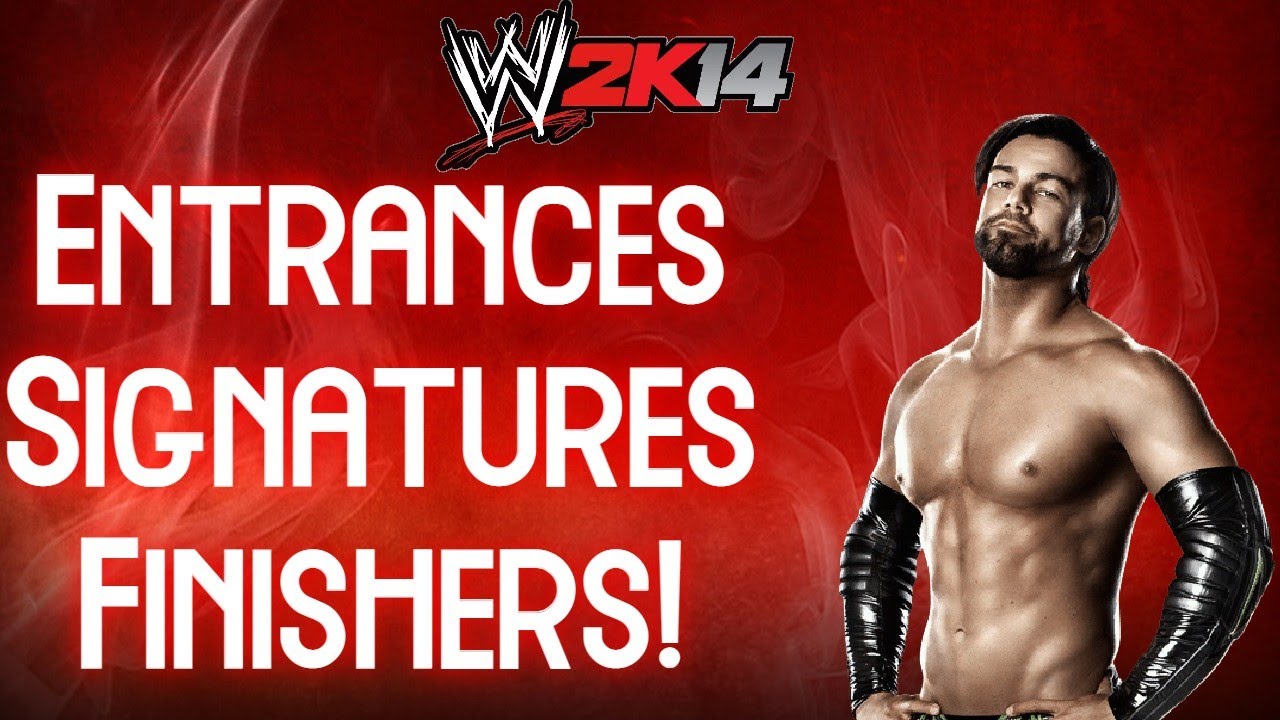 WWE 2K14 Entrances/Signatures/Finishers: Justin Gabriel
