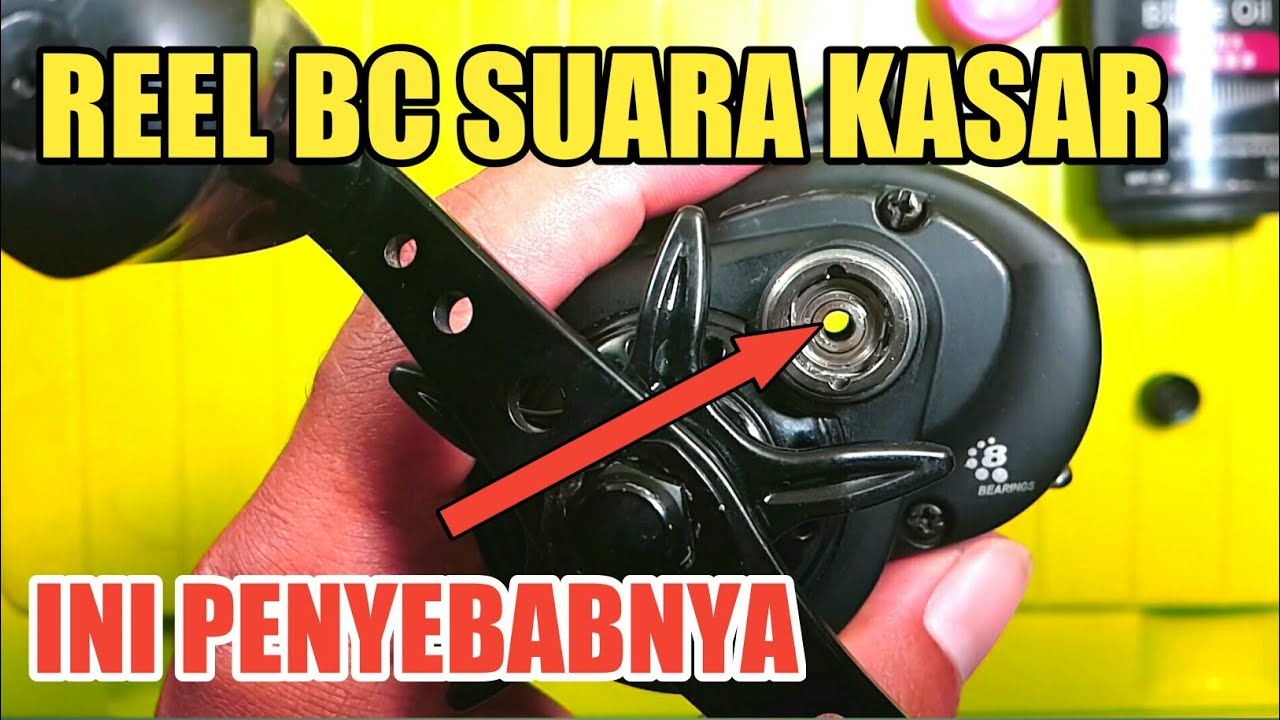 REEL BC BAITCASTING BUNYI SAAT LEMPAR UMPAN