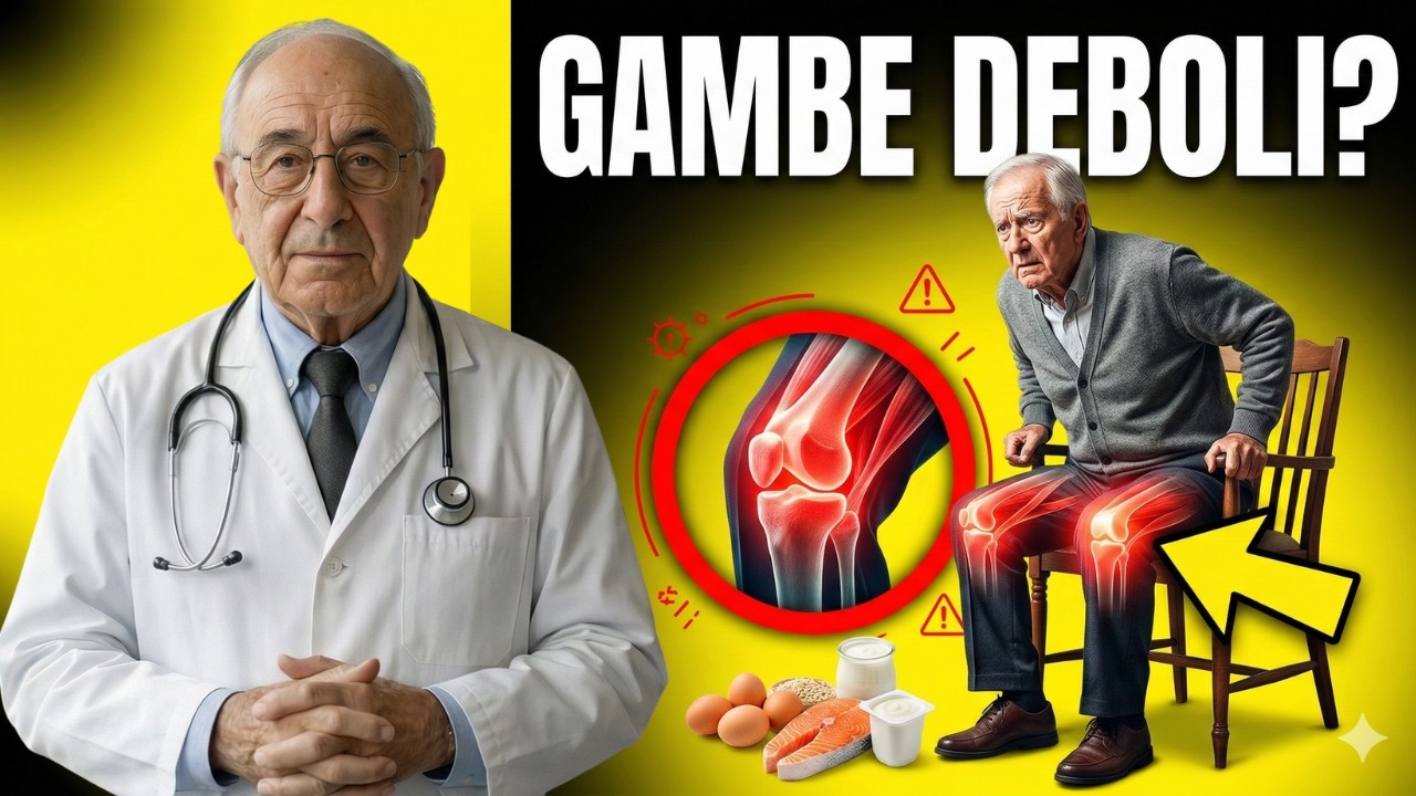 ATTENZIONE! La debolezza alle GAMBE inizia qui dopo i 70 — Mangia questi cibi subito