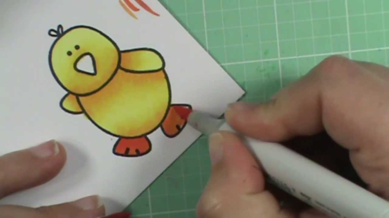Copic Coloring Tutorial for Beginners The Alley Way Stamps