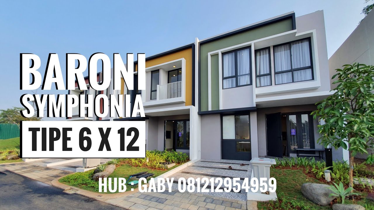 BARONI SUMMARECON SERPONG TIPE 6 X 12. GADING SERPONG. Paling Dicari. Mirip Agnesi dan Martinez
