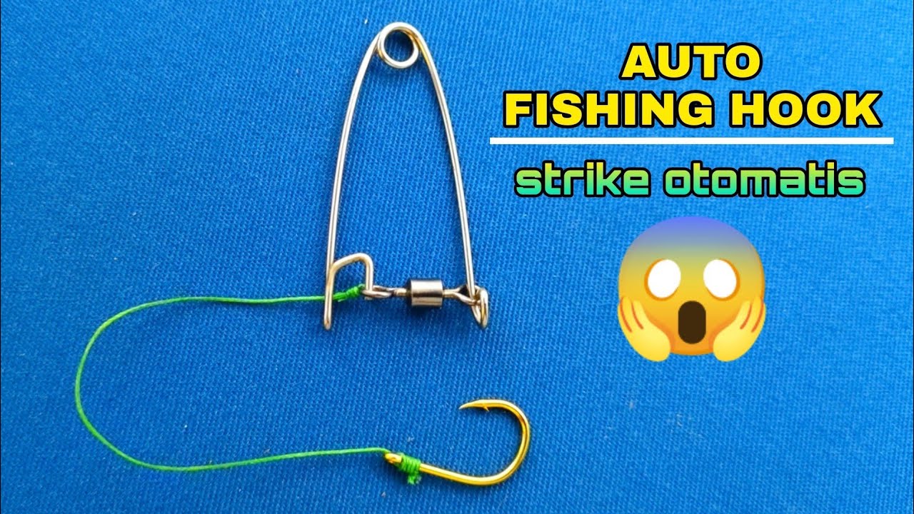 Rangkaian pancing auto strike | auto fishing hook