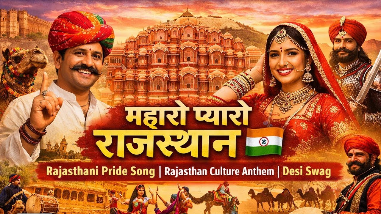 म्हारो प्यारो राजस्थान | Rajasthan Pride Song 2026 | Deshbhakti Rajasthani Song | Kamal Birda 