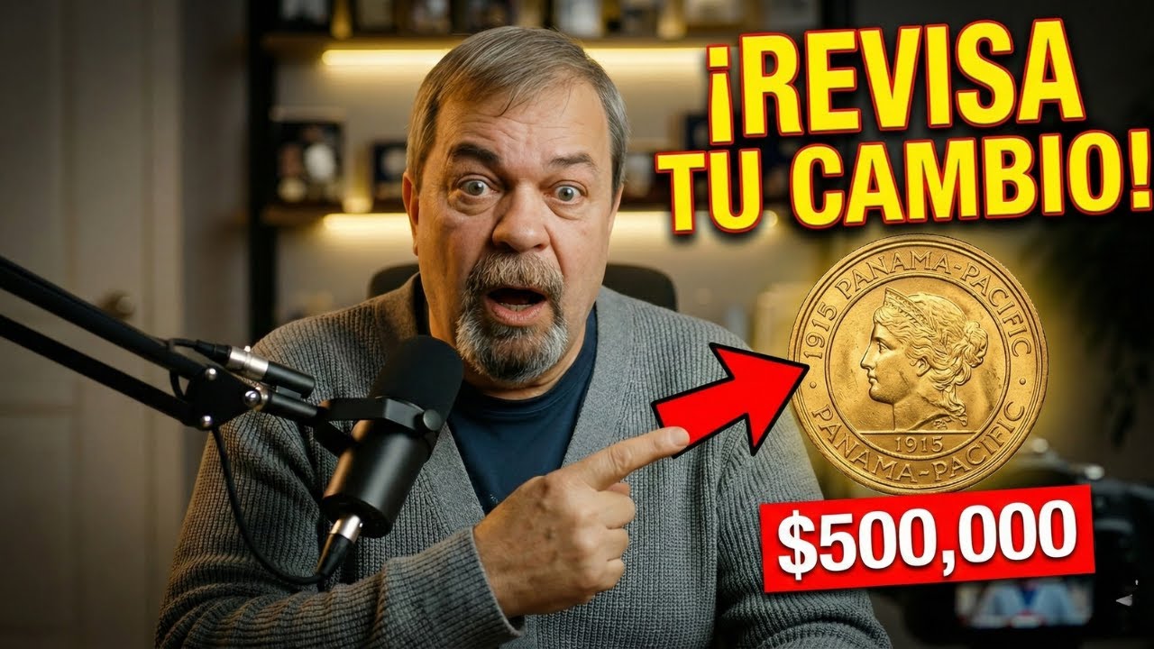 ¡NO LAS GASTES! 5 Monedas Conmemorativas que valen hasta $500,000 en 2025 🤑