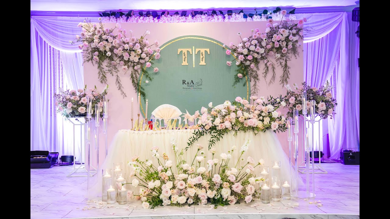 Trang Trí Tiệc Cưới Thiên & Trang | Đám Cưới Đẹp | Wedding Ceremony Decor | Tea Ceremony | Gia Tiên