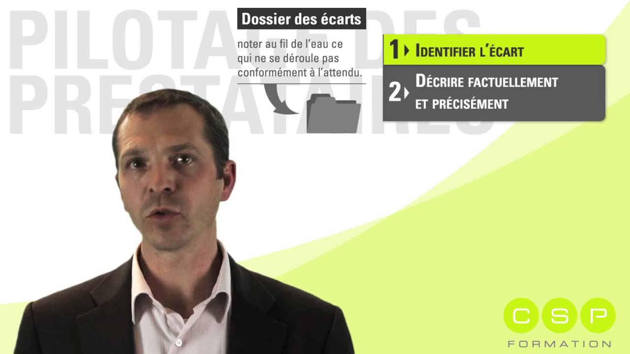 Comment piloter son prestataire ? - Vid&eacute;o Minute Pilotage des prestataires 02-09