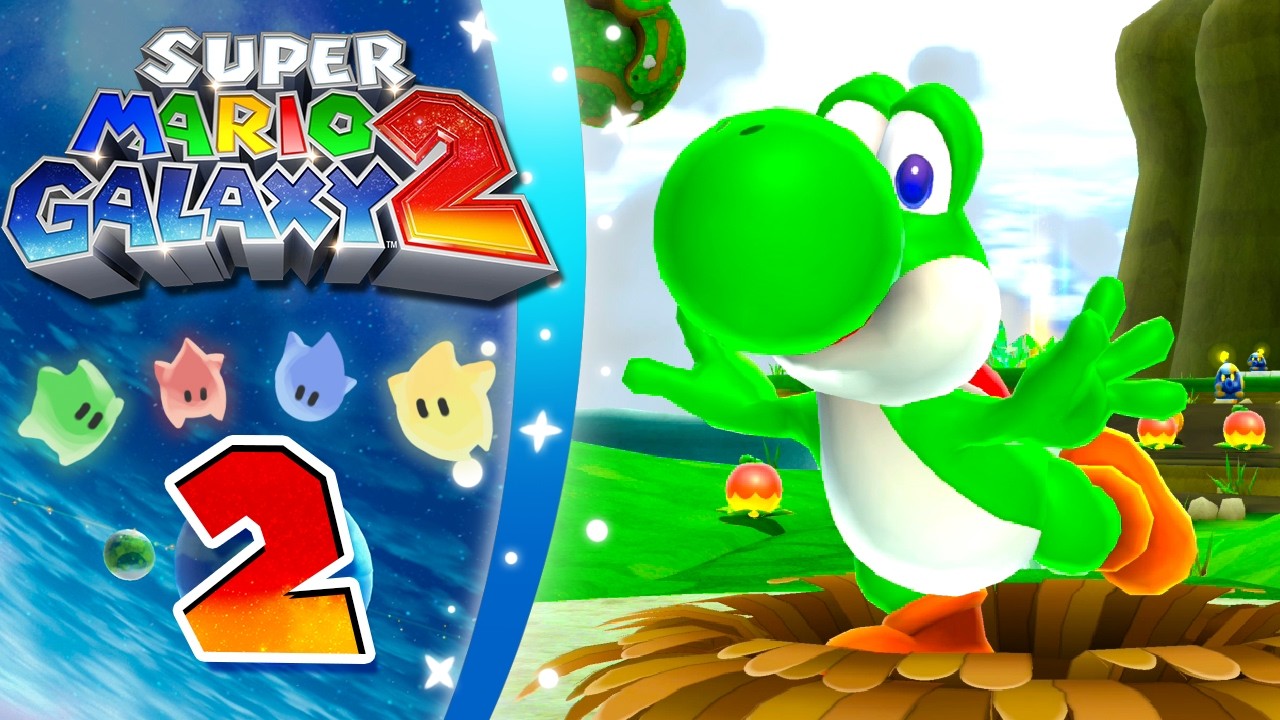 YOSHI - Super Mario Galaxy 2 - Parte 2
