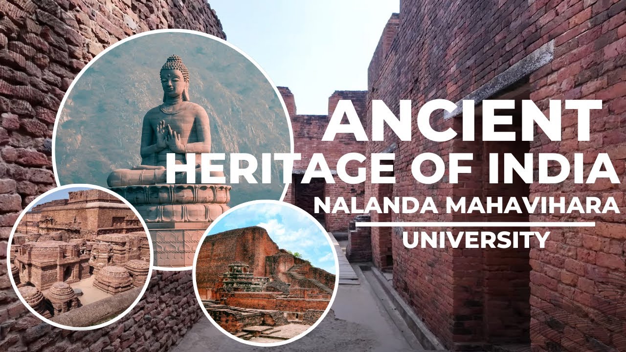 Explore the Ancient Heritage of India - the ruins of Nalanda Mahavihara (University) - Patna, Bihar