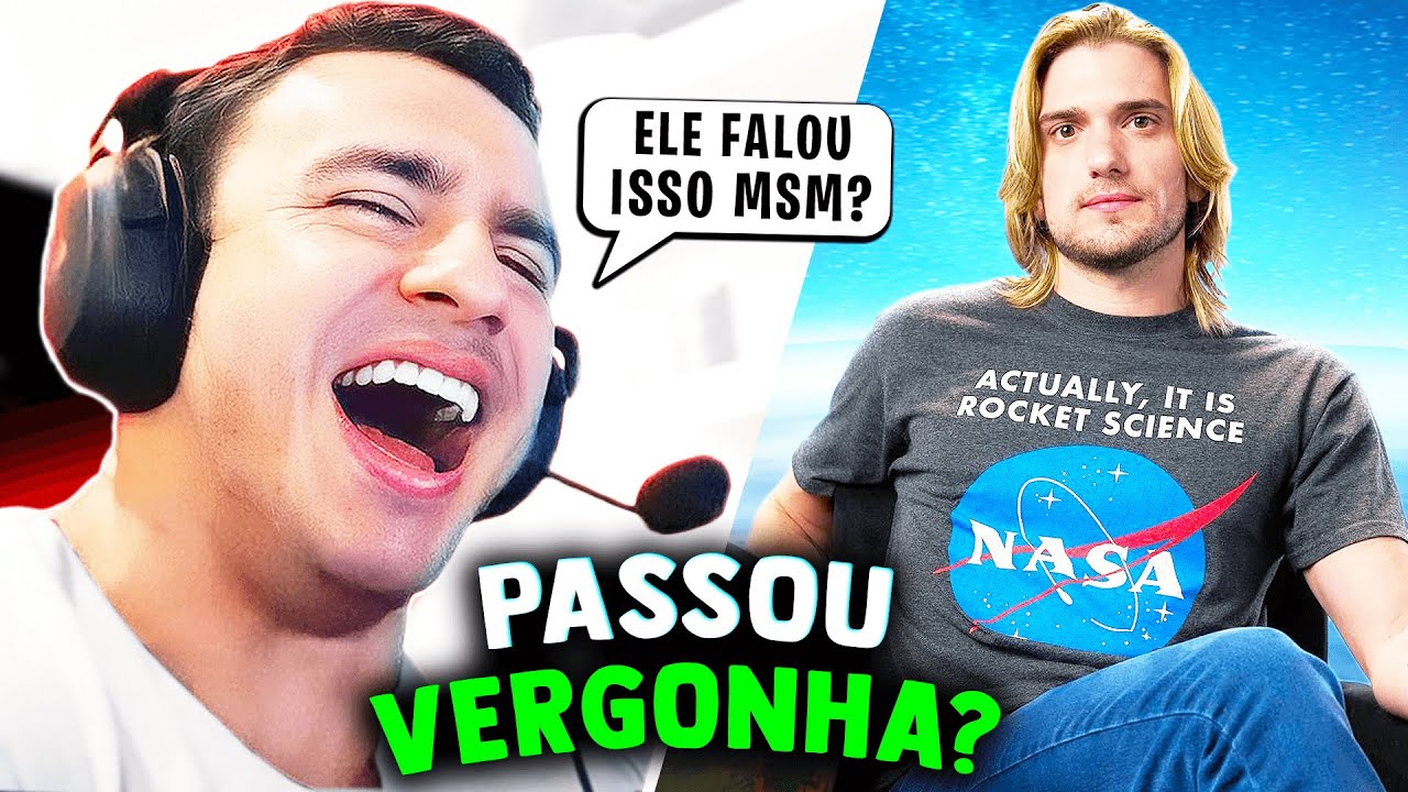 SUPER XANDÃO REAGINDO - EVOLUCIONISTA TENTA EXPLICAR A SUA TEORIA E VIRA PIADA