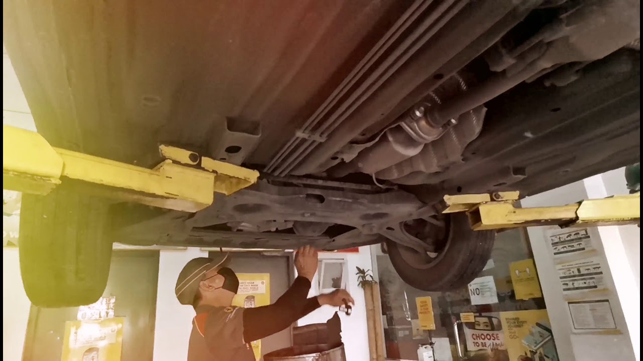 NISSAN ALMERA  | PMS CHANGE OIL | @ SHELL (FULLY SYNTHETIC OIL)| in 45minutes! 👍