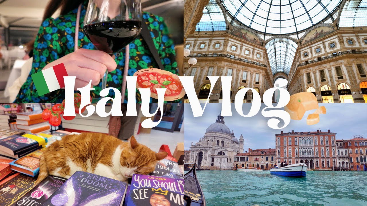 イタリア🇮🇹6泊8日vlog前編｜ミラノ,ヴェネツィア,フィレンツェ🥂美しい街と美味しいごはんを大満喫🍝現地のコスメにどハマり爆買い💄