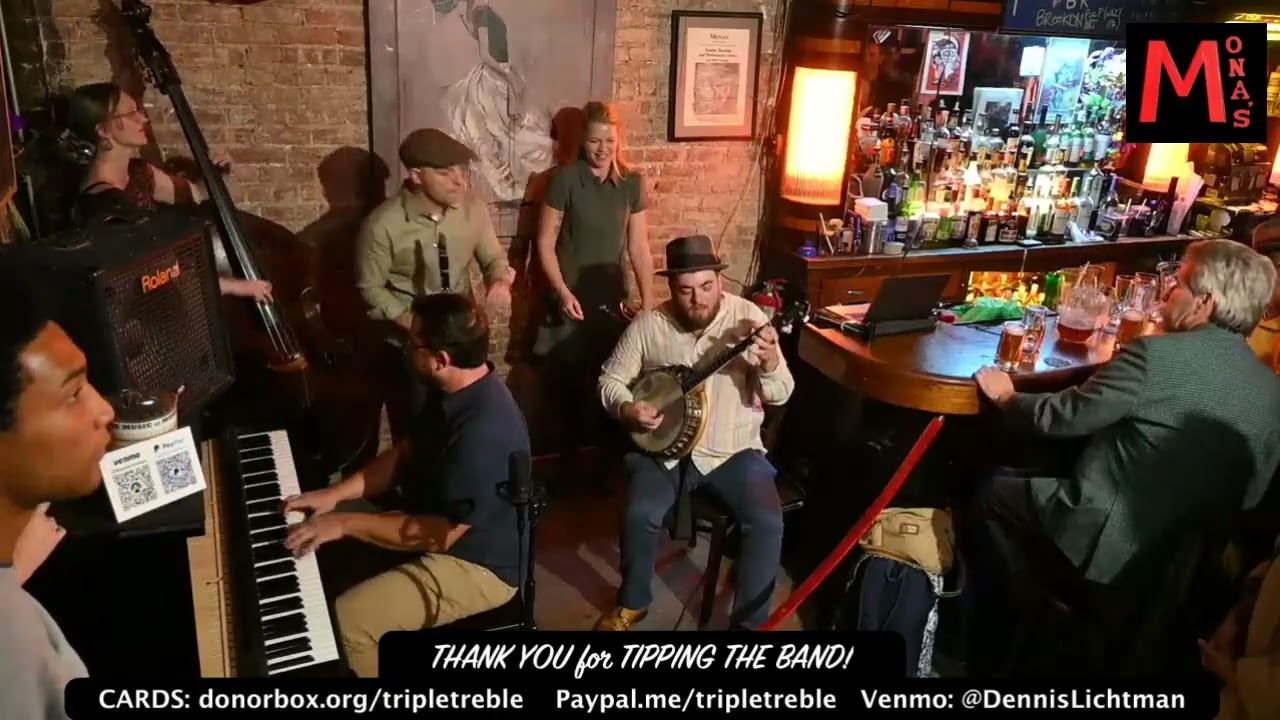 EVERYBODY LOVES MY BABY - Mona's jazz NYC w/ Bria Skonberg & Ben Polcer