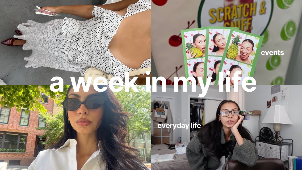 a week in my life in NYC: as a content creator, events, & more