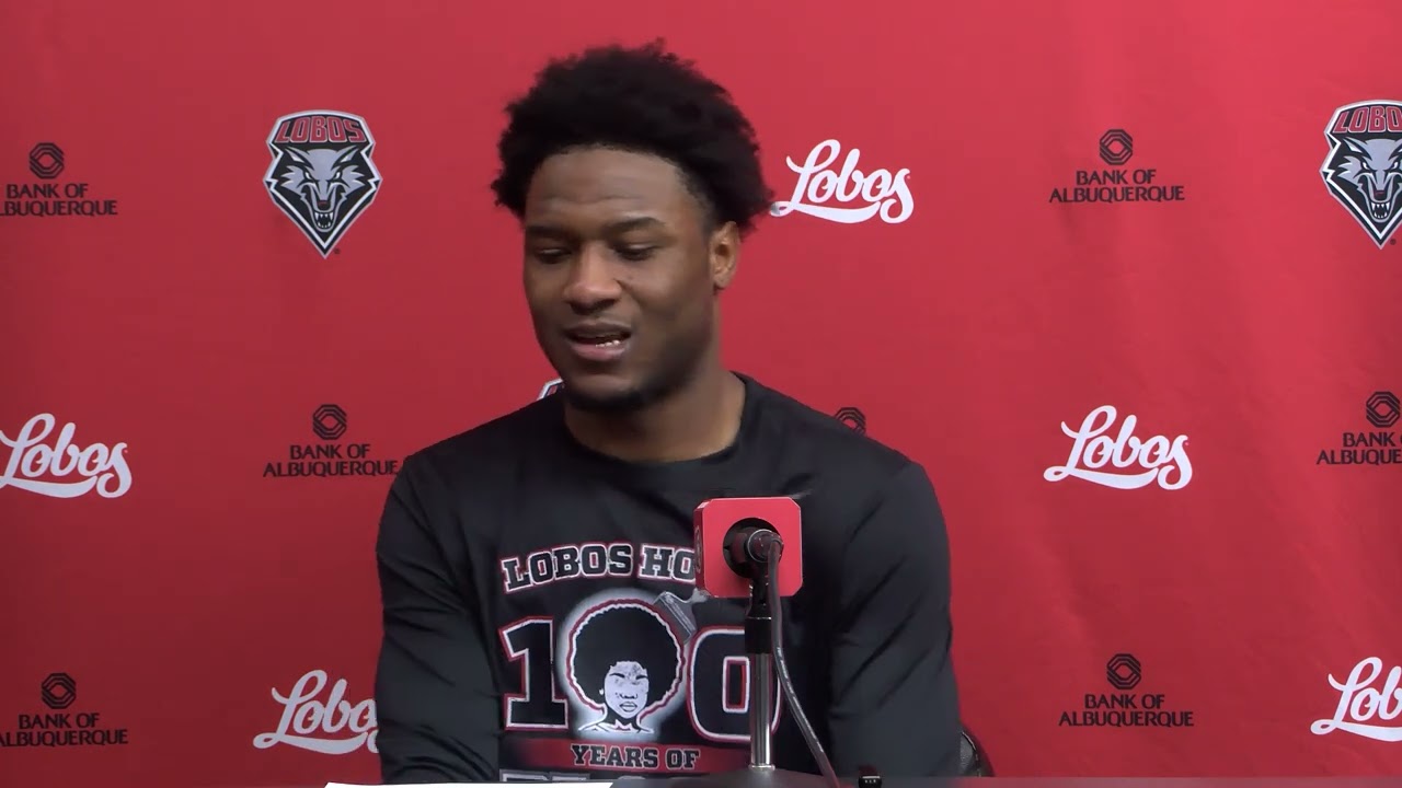 Lobo MBB vs. Air Force Postgame: Deyton Albury (2/17/26)