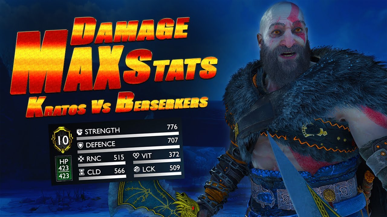Что может делать Кратос МАКСИМАЛЬНОГО уровня | God of War Ragnarok
