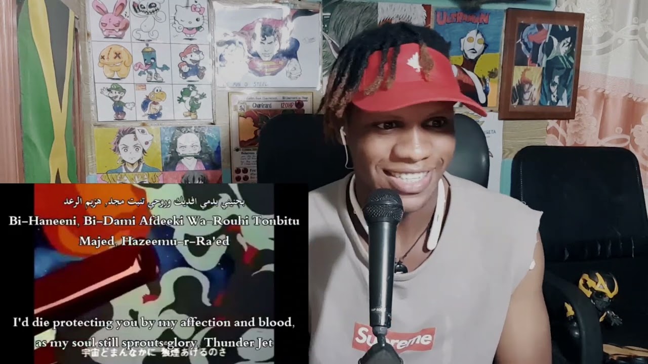 Thunder Jet (Hazeem al raad) Lyrics Arabic Opening Reaction