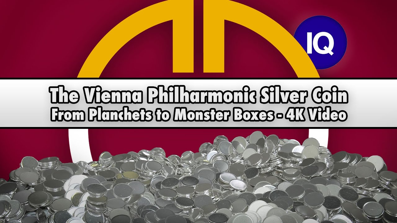 CoinWeek IQ: The Vienna Philharmonic Silver Coin: From Planchets to Monster Boxes - 4K Video