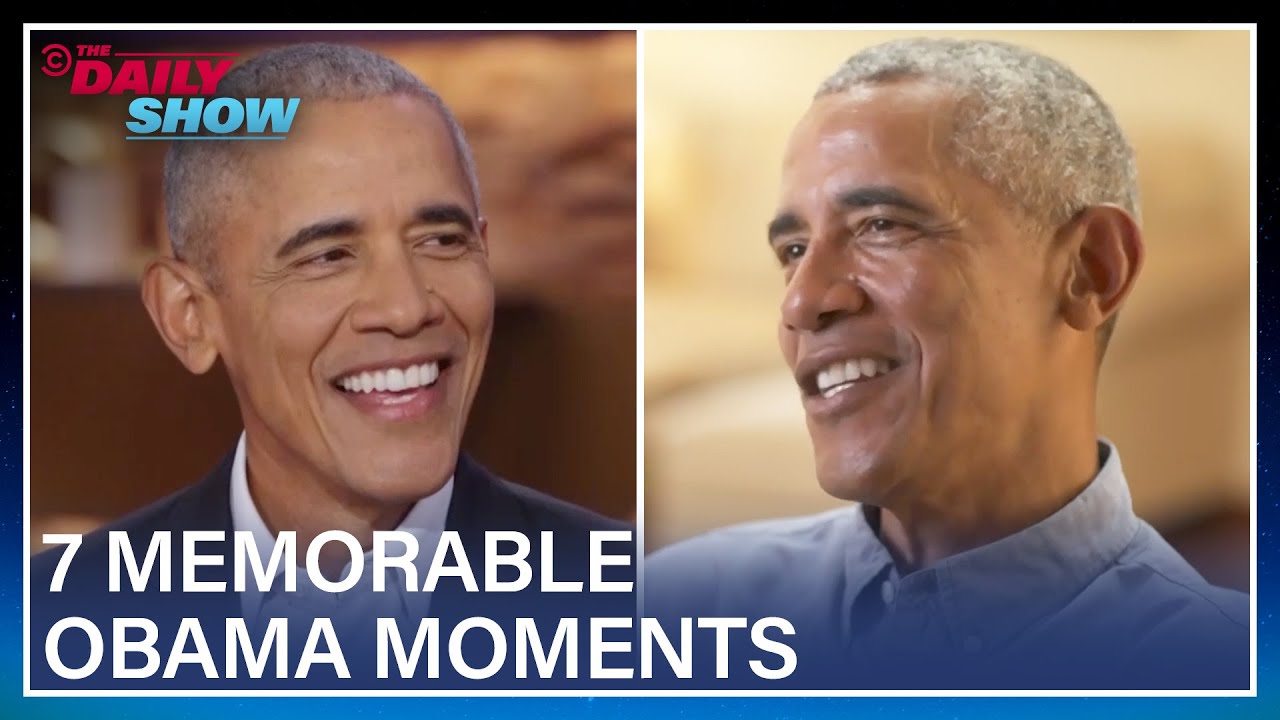 7 Memorable Barack Obama Moments | The Daily Show