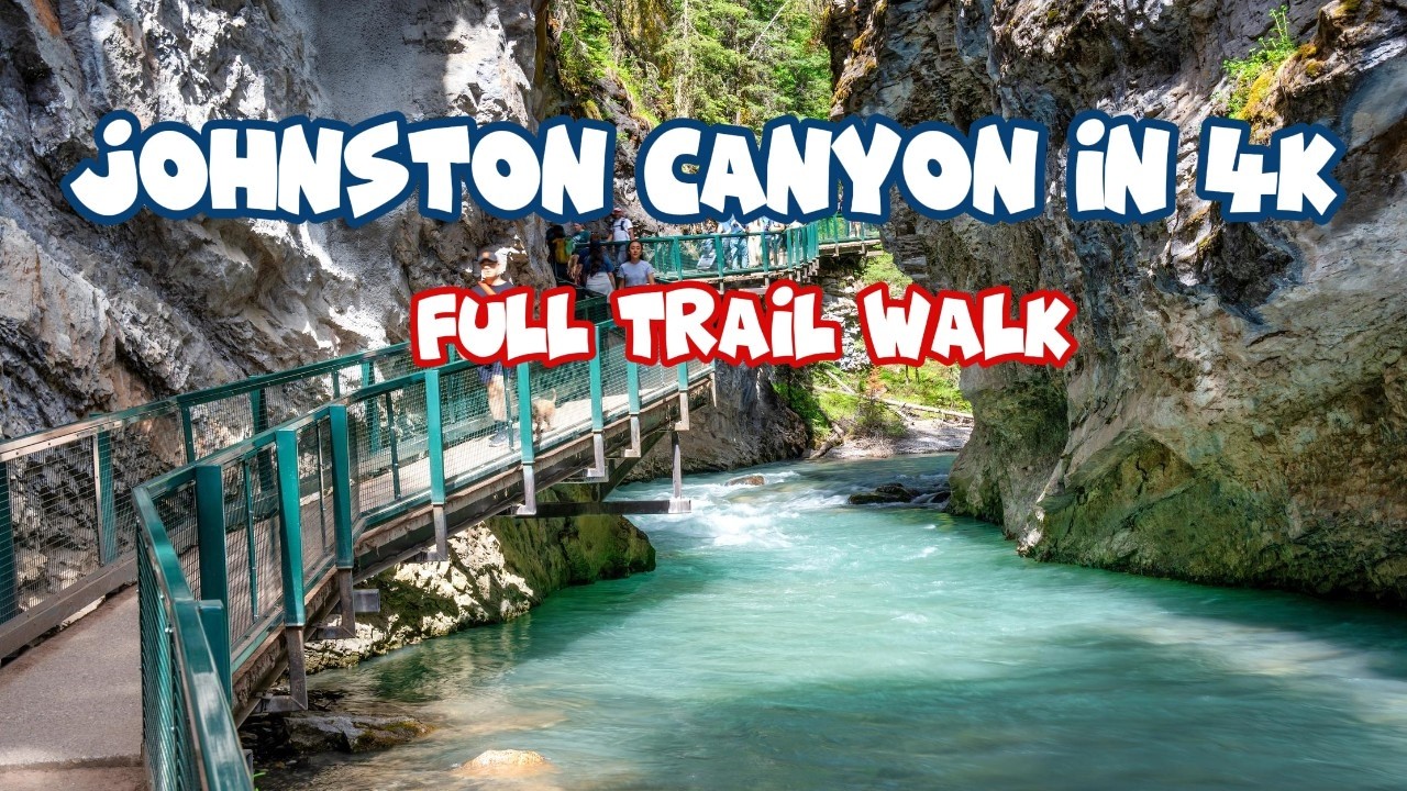 Johnston Canyon Hike - Banff National Park in July