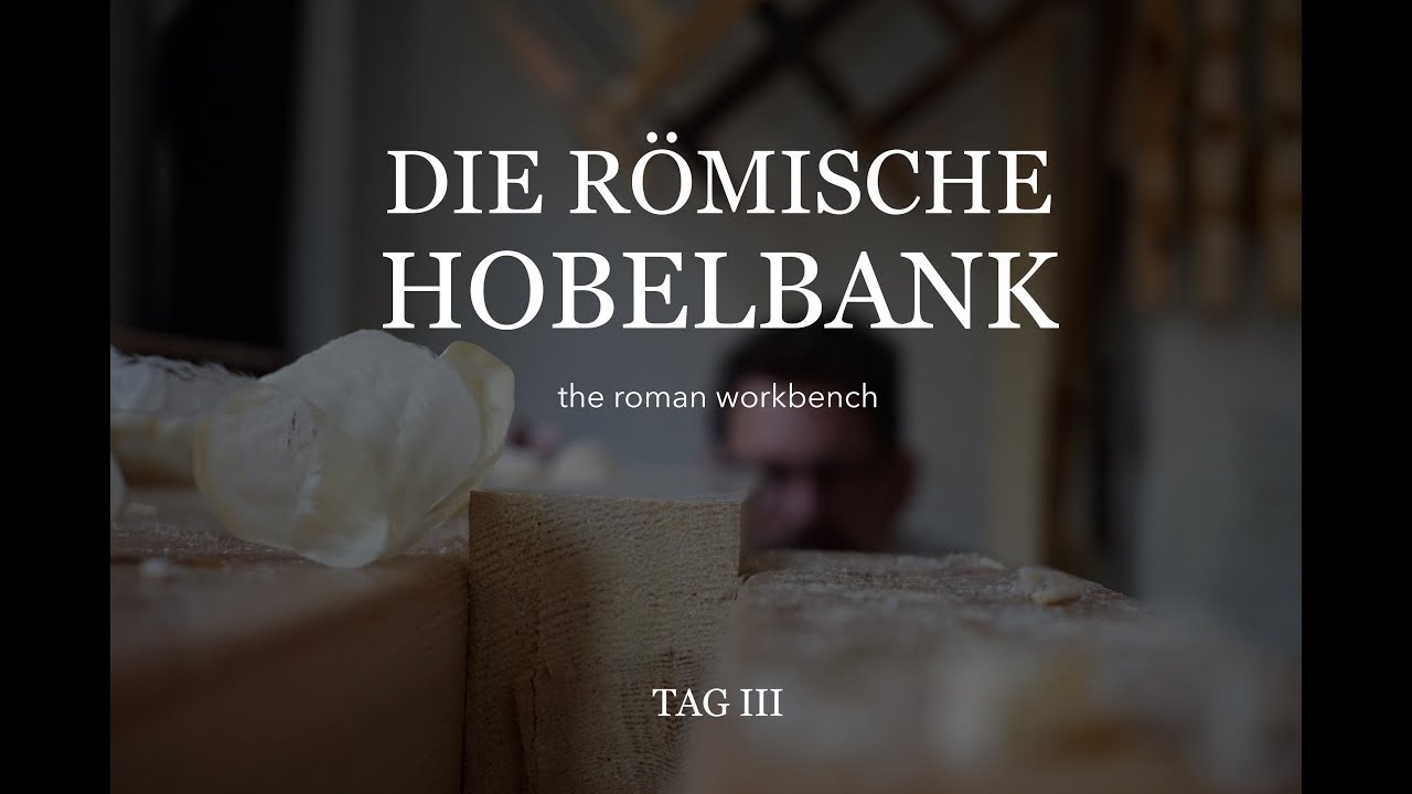 Römische Hobelbank (3) roman workbench