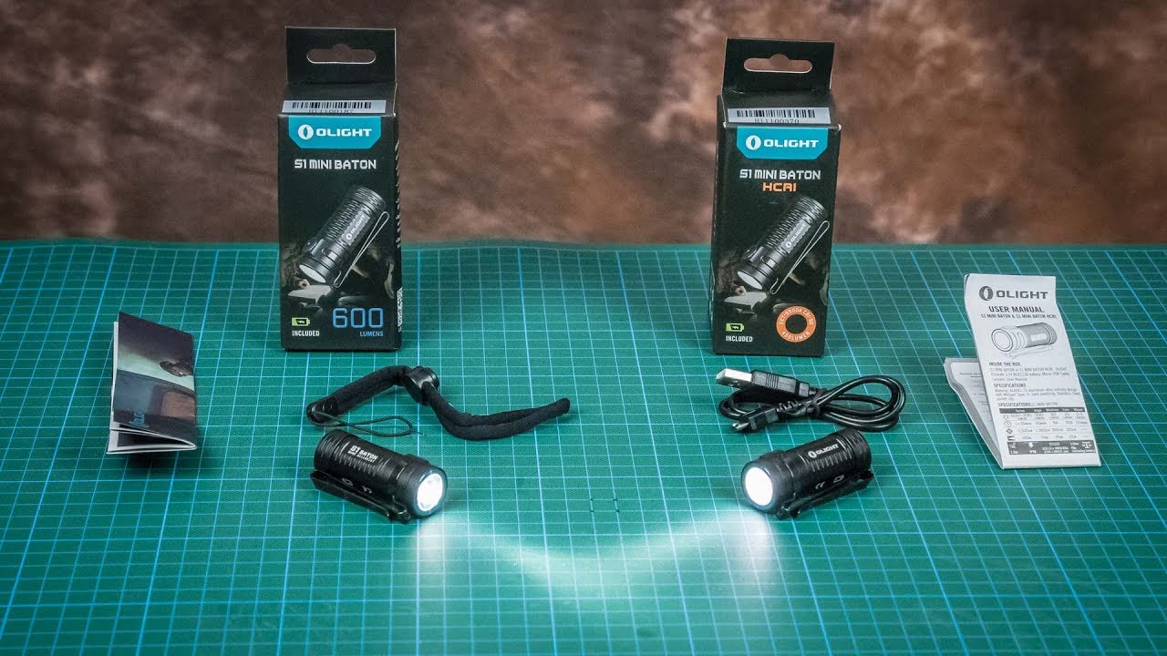 Olight S1 Mini Baton 🚶 Die EDC Taschenlampe