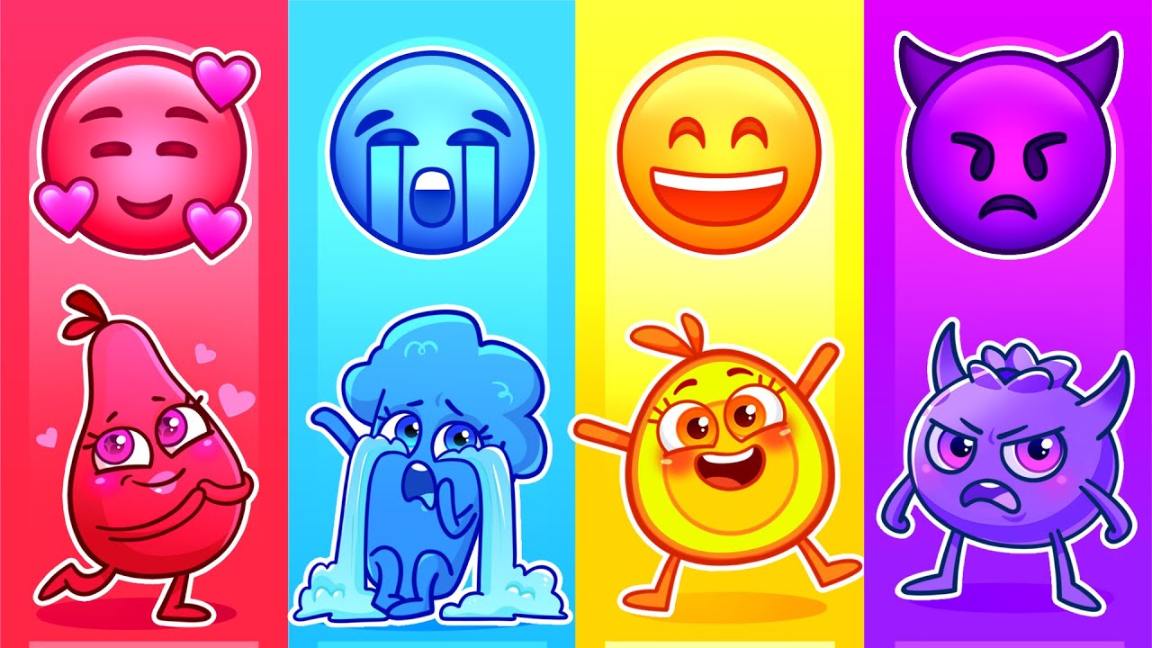 My Feelings and Emotions Matter! 😃😭😡🥰 Best Kids Cartoon by Meet Penny 🥑💖