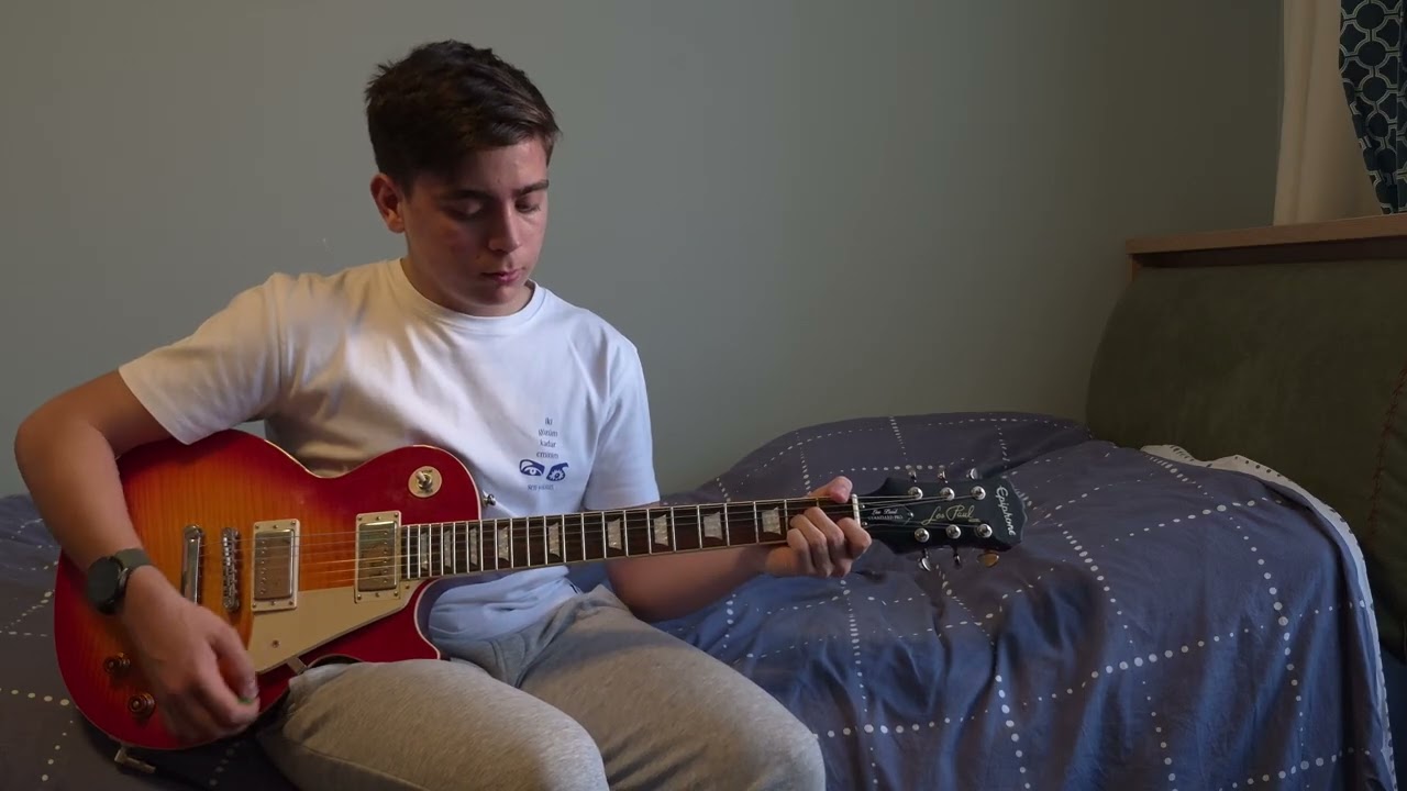 Melekler Ölmez/Mor veÖtesi - Gitar Cover