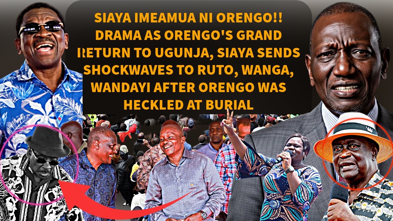 🔥RUTO-WANGA-OBURU SHOCKED AS ORENGO RETURNS TO SIAYA TO GRAND RECEPTION AFTER RECENT BURIAL HECKLING