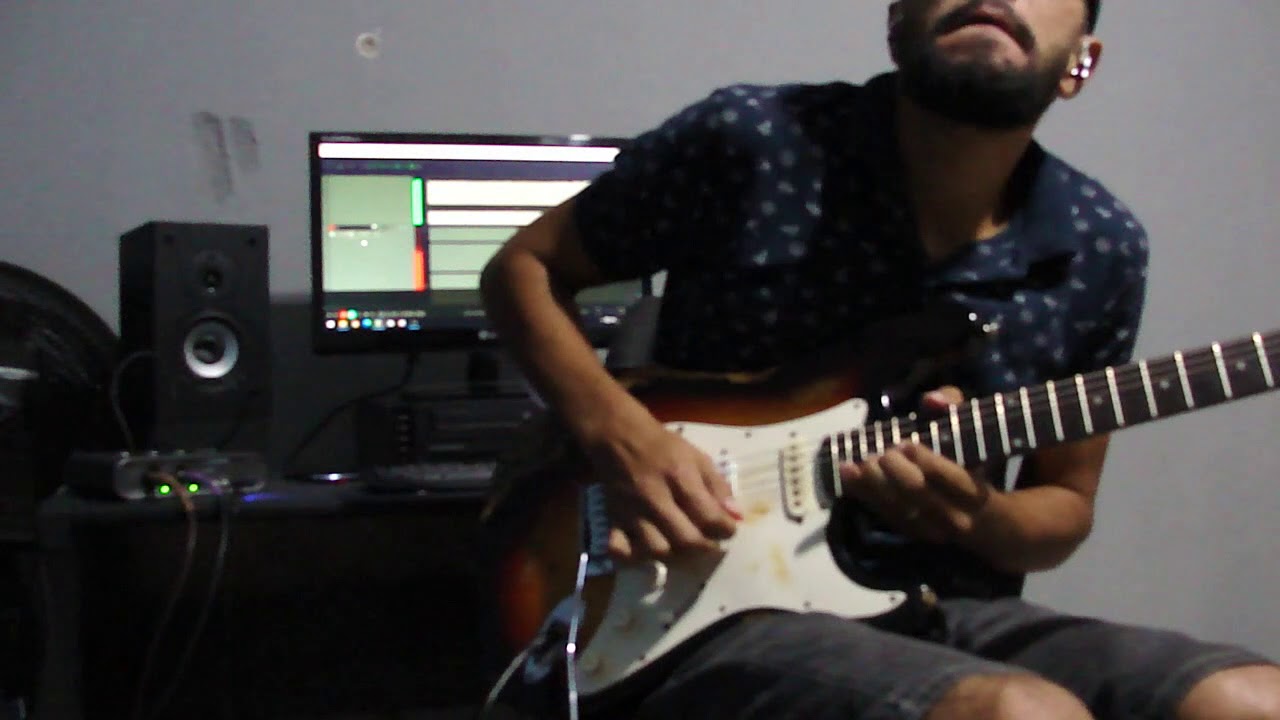 Alessandro Vilas Boas - O Fogo Nunca Dorme - Solo de Guitarra - Rafael Rios
