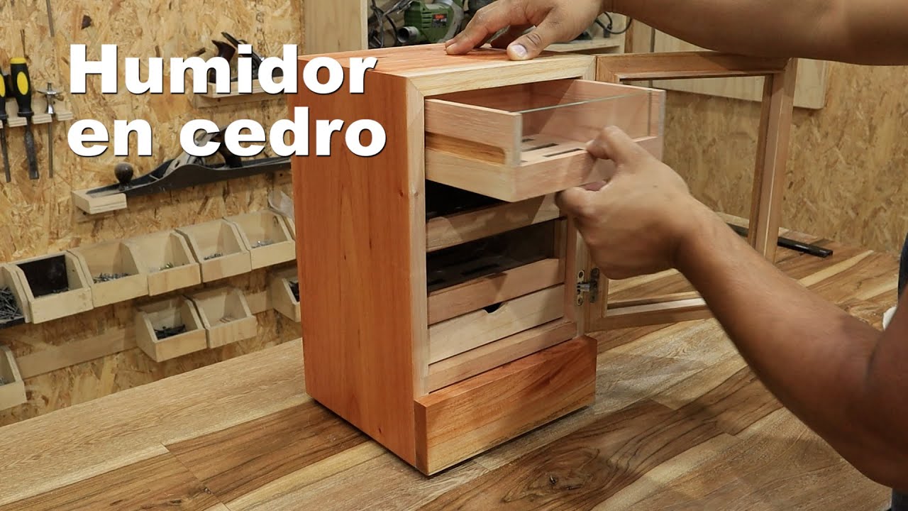 Humidor en cedro