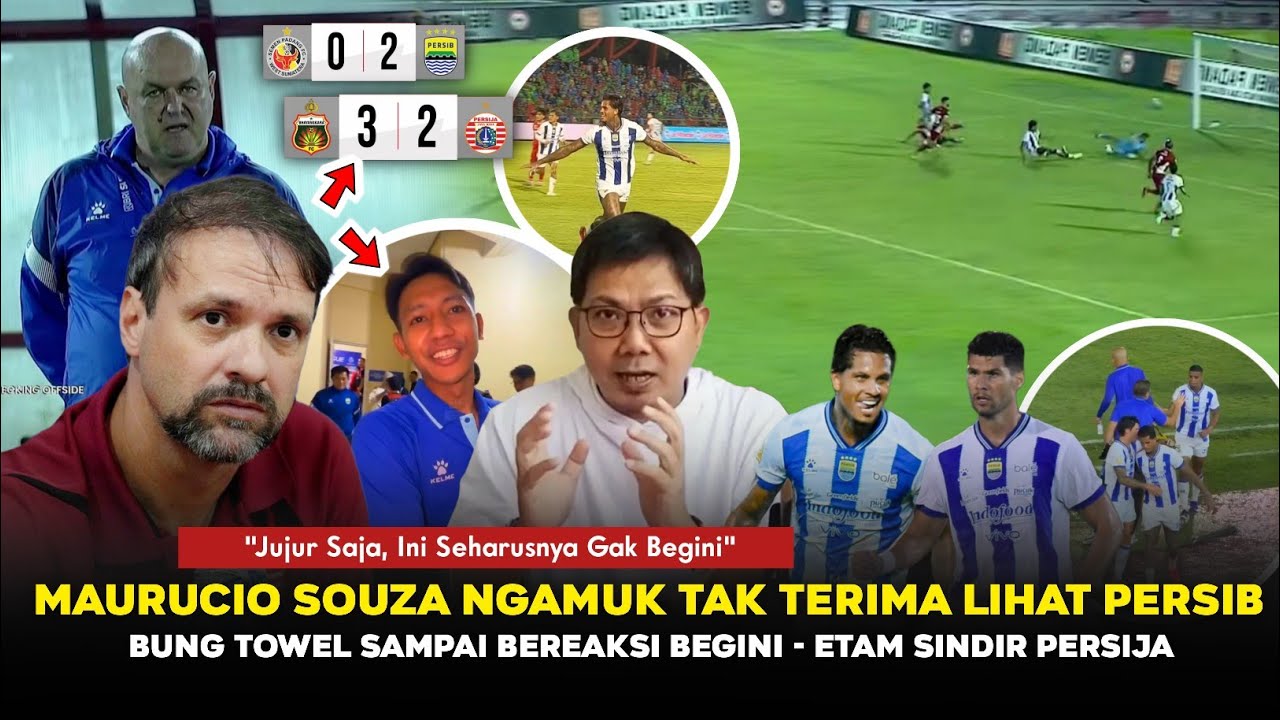 🔴MAKANYA JANGAN KEBANYAKAN KOAR-KOAR! Bung Towel Sampai Ngomong Begini ~ Persib Kokoh Di Puncak nih🔥