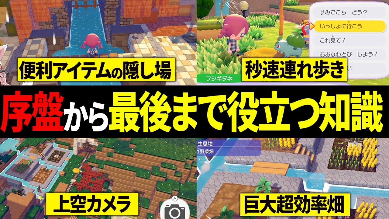 【#ぽこあポケモン 】知らなきゃ損！世界が変わる最近知った小技集！【#個人Vtuber 】【#ぽこポケ 】