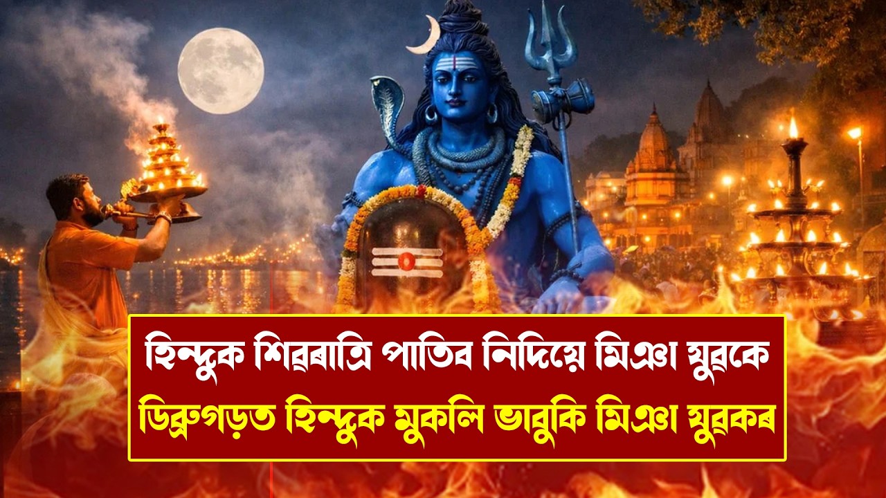 হিন্দুক শিৱৰাত্ৰি পাতিব নিদিয়ে মিঞা যুৱকে | ডিব্ৰুগড়ত হিন্দুক মুকলি ভাবুকি মিঞা যুৱকৰ