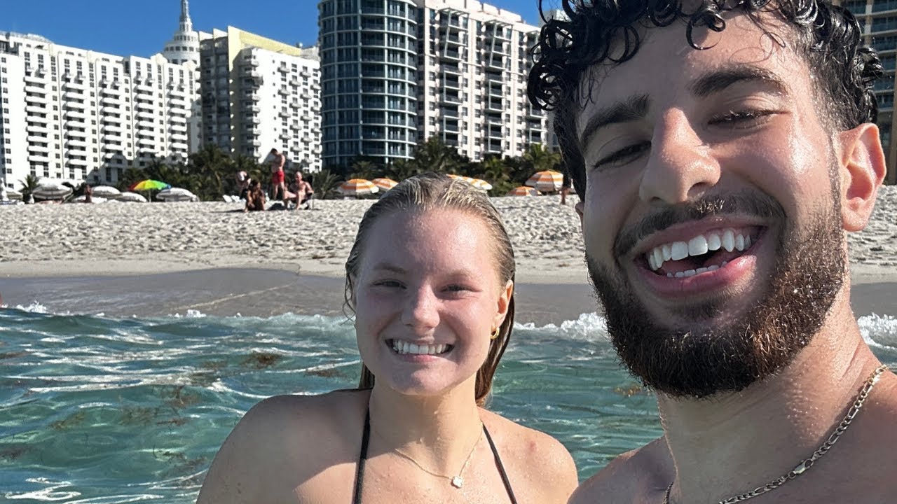 POV: your long distance girlfriend visits you after you moved to miami