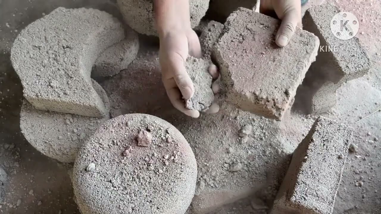 Crispy Crunchy Full dry floor crumbling by As Asmr