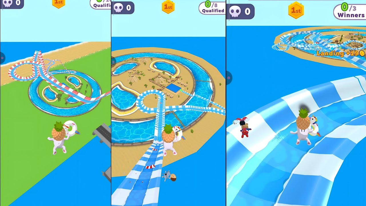 Aquapark.io? AMZNING noob player GAMEPLAY 